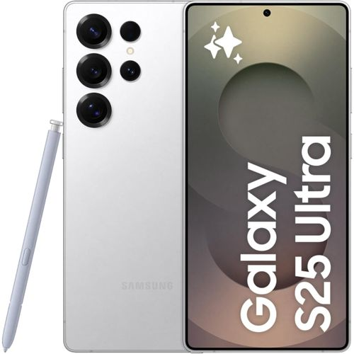 Samsung Galaxy S25 Ultra Dual SIM - 12GB - 1TB - 5G - Titanium WhiteSilver