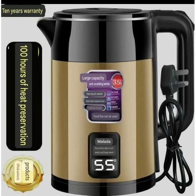 3.5L large capacity insulated electric kettle