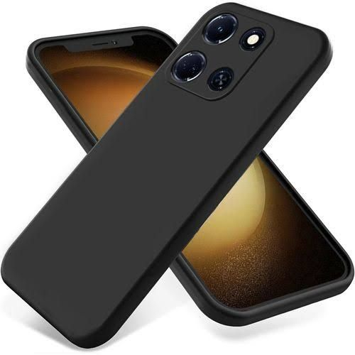 Infinix Note 30/ Note 30pro Protective Silicone Back Case - Black
